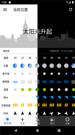 晴天钟官网绿色