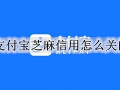 支付宝芝麻信用怎么关闭 芝麻信用关闭了有什么影响吗