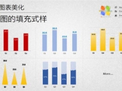 PPT柱形图填充样式有哪些 柱形图填充样式大全