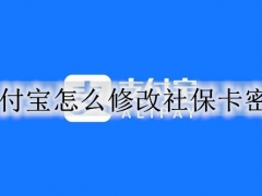 支付宝怎么修改社保卡密码 支付宝重置社保卡密码的详细教程